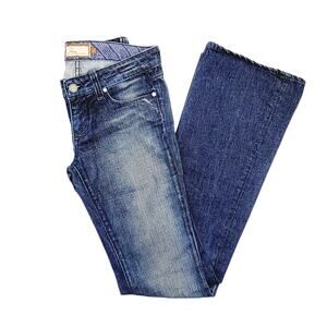 PAIGE Laurel Canyon Low Rise Boot Cut Jeans - Size 27